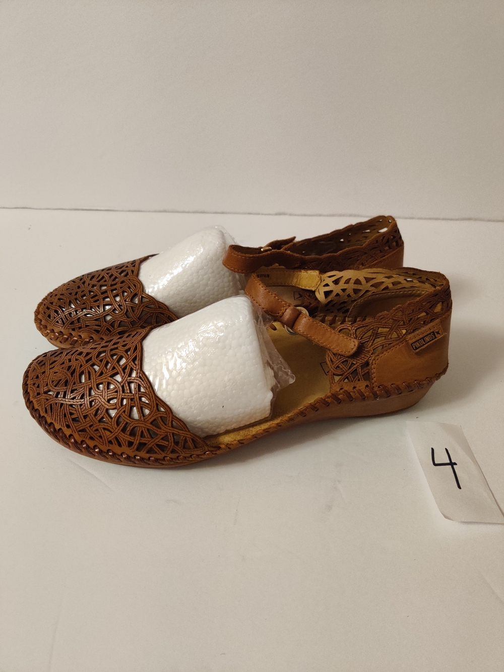 Pikolinos Puerto Vallarta Mary Jane Sandals Brown 39 US 8.5